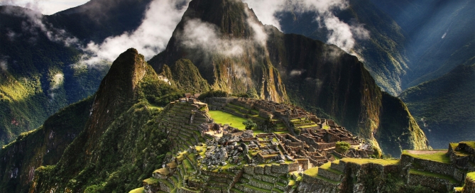 Machu Picchu in Peru