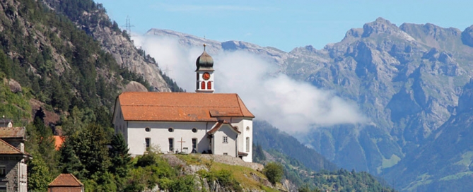 Kirche in Wassen
