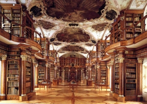 Bibliothek in der Stiftskirche St. Gallen