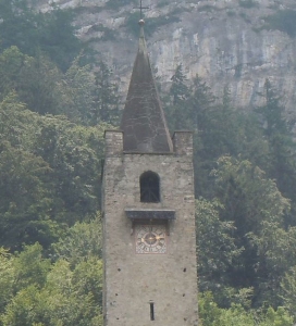 freistehender Glockenturm - Kapelle von St. Niklausen