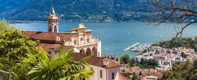 Madonna de Sasso bei Locarno